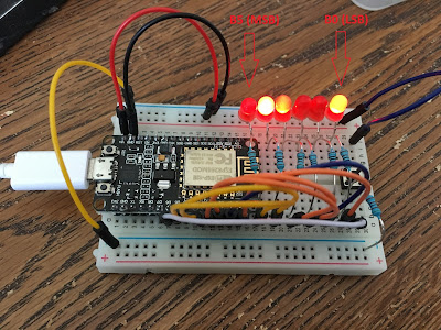 ESP8266 Mini Project: Binary Counter